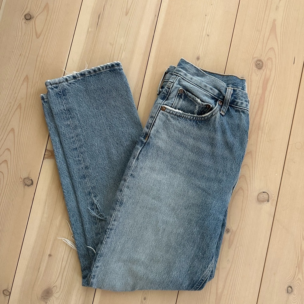 Agolde ripped jeans